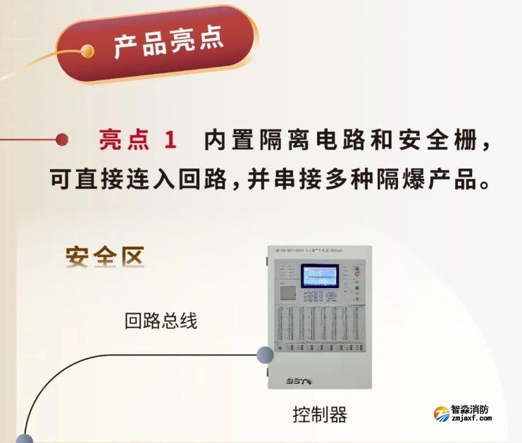JTY-GM-GSTN9811(Ex)/WIS、GSTN9812(Ex)/WIS海灣隔爆煙感溫感產(chǎn)品亮點